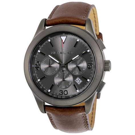 Michael Kors Gareth Chronograph Grey Dial Men's 